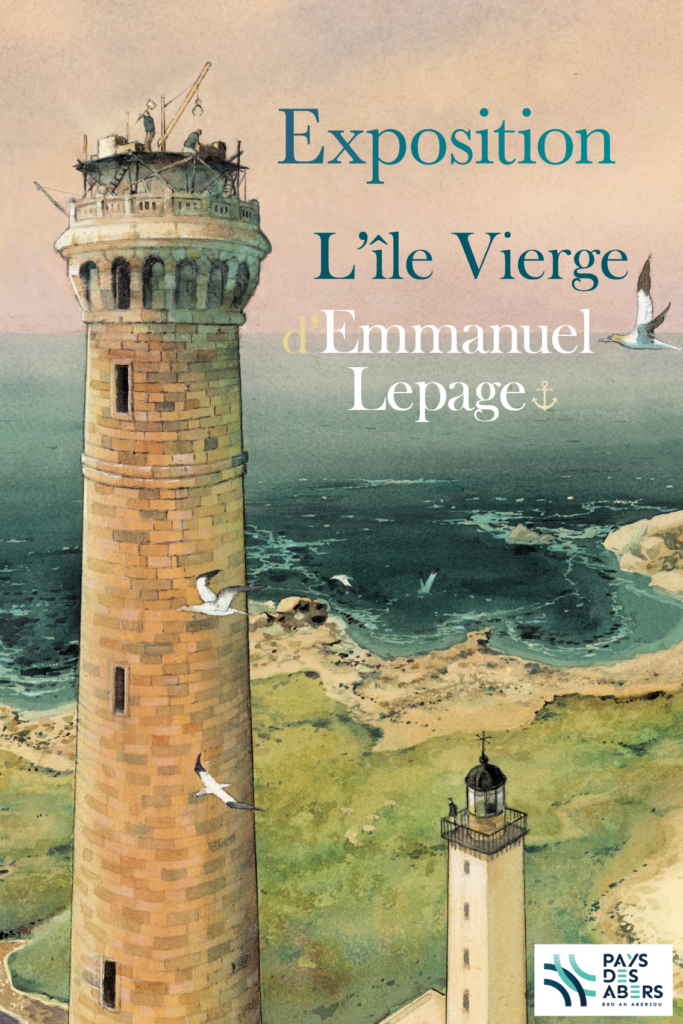 Affiche expo Phare Île Vierge